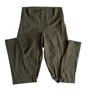 Offline by Aerie Olive Green High-Waisted Leggings- real me